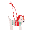 Weihnachtsdekoration Scottish Terrier